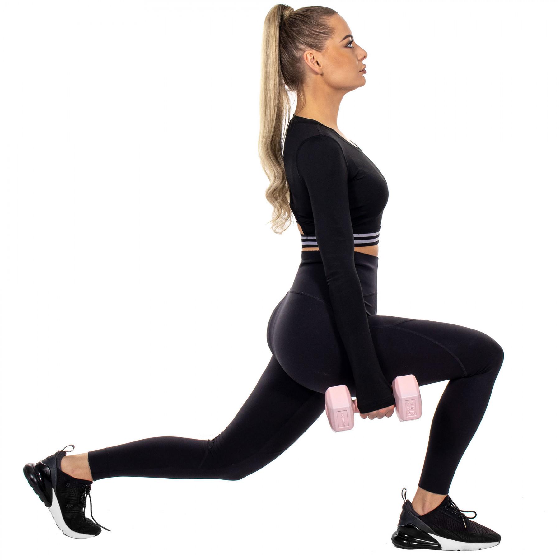 Гантели Springos Hex 2 кг 2 шт. (FA1063) - фото 2