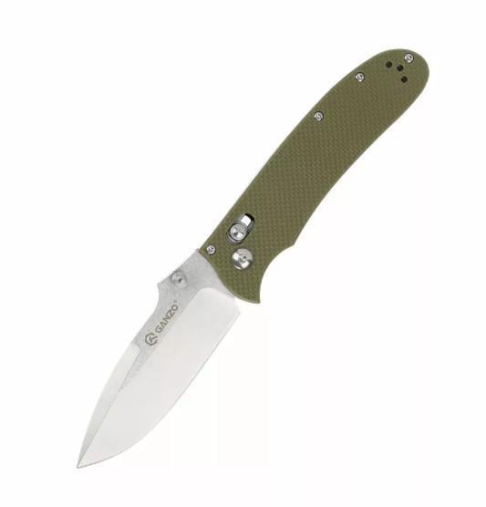 Нож складной карманный универсальный Axis Lock Ganzo D704-GR 200 мм Green (552229)