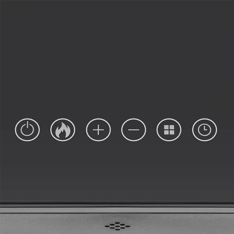 Тепловентилятор керамічний Lesko YND-BL-02 Flame з пультом/3D-ефект каміна (31160152) - фото 7 Тепловентилятор керамічний Lesko YND-BL-02 Flame з пультом/3D-ефект каміна (31160152) - фото 7