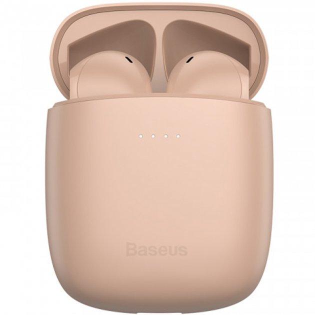 Наушники беспроводные TWS Baseus W04 Pro NGW04P-04 Pink