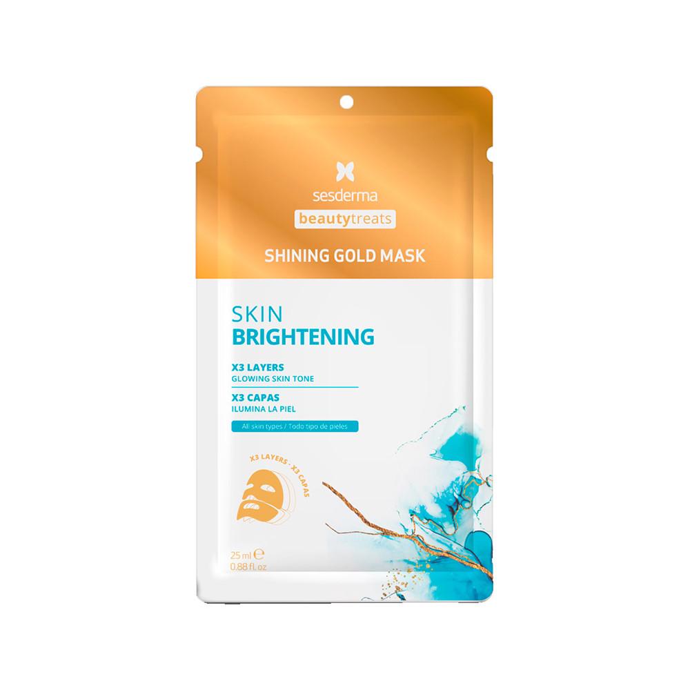 Маска для лица трехслойная SesDerma Beauty Treats Shining Gold Mask 25 мл (1851538548)