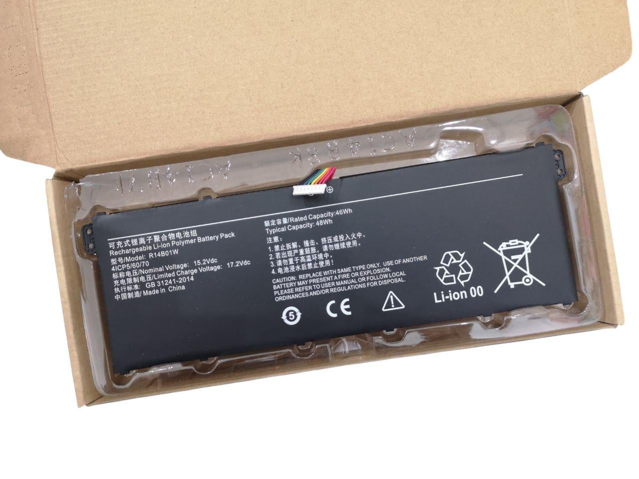 Аккумулятор для Xiaomi Mi RedmiBook 14/Mi RedmiBook 16/R14B01W 3220 mAh 46Wh (23465636)