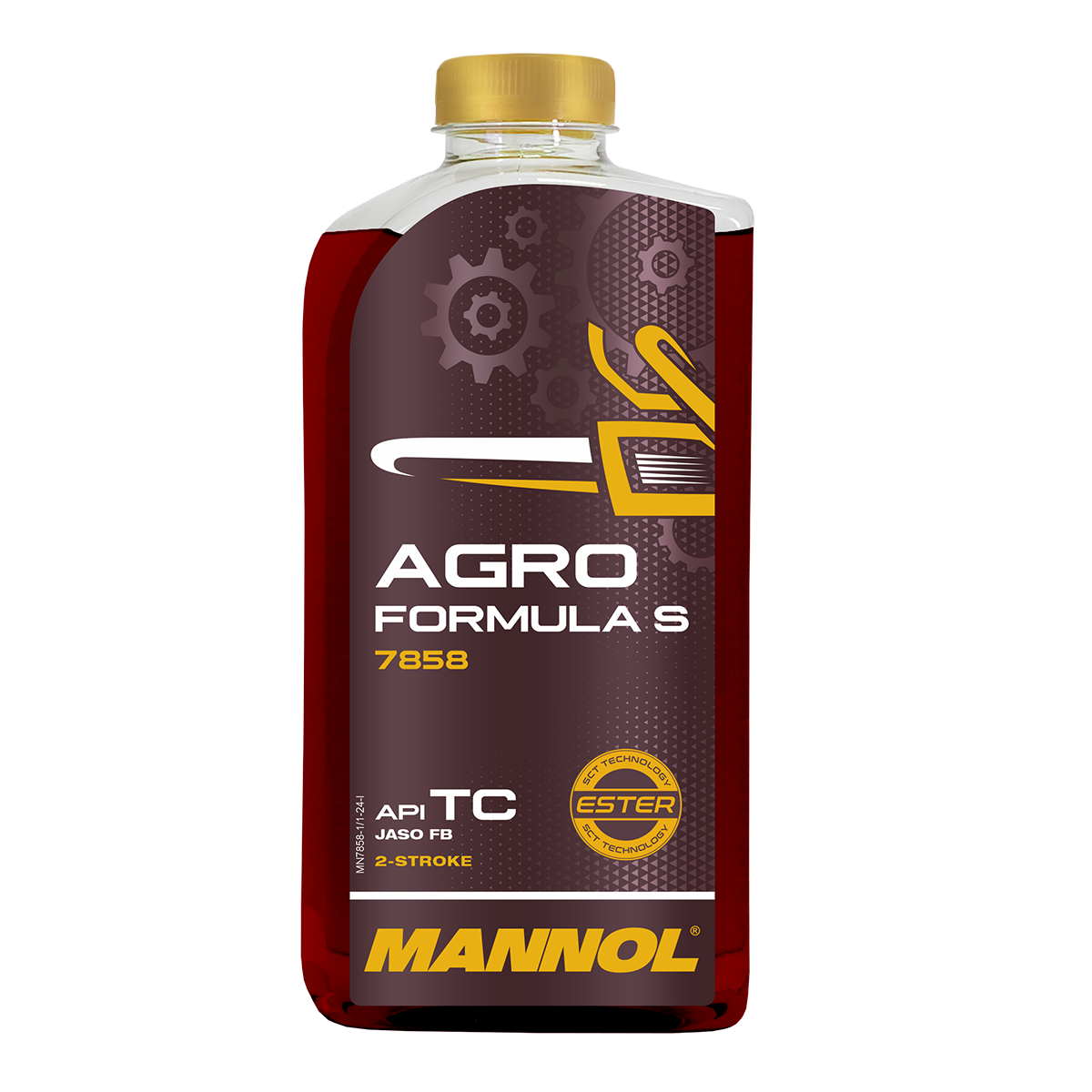 Моторное масло Mannol 7858 Agro Formula S API TC 1 л (MN7858-1)