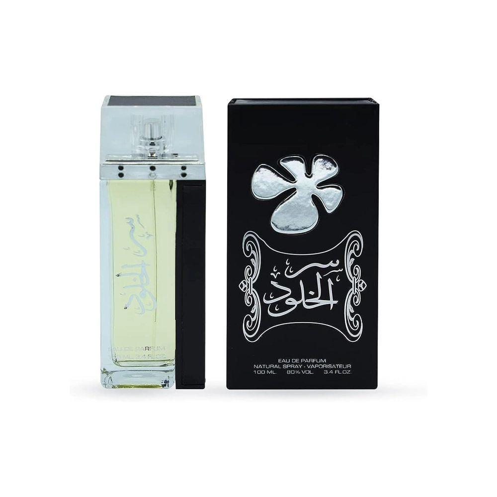 Вода парфюмированная унисекс Lattafa Perfumes Ser Al Khulood Black 100 мл (2038427044)
