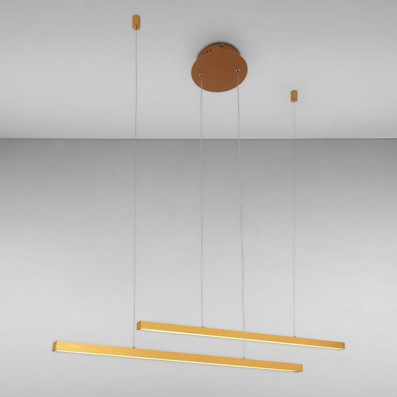 Люстра подвесная LED Light House LS-17124-2 1200 мм Золото (16418)