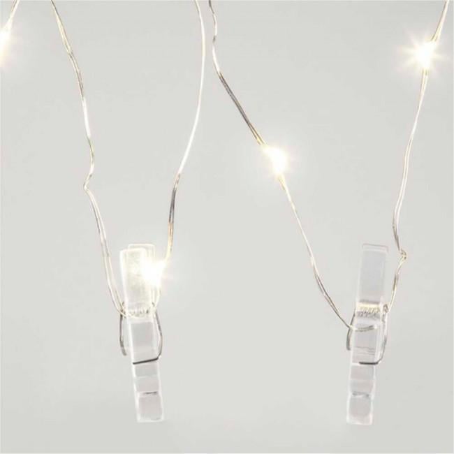 Гирлянда-прищепки светодиодная 10 лампочек (401451) - фото 3 Гирлянда-прищепки светодиодная 10 лампочек (401451) - фото 3