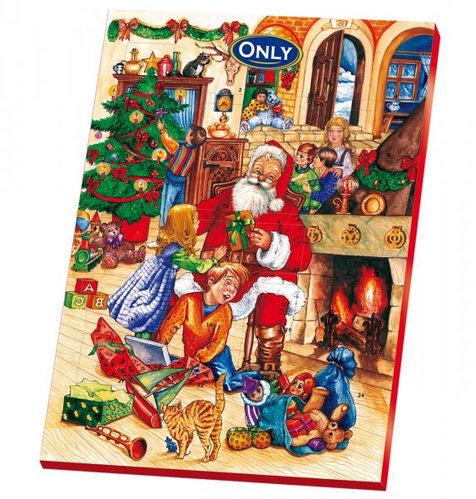 Новорічний адвент календар Only шоколадний (AK-014)