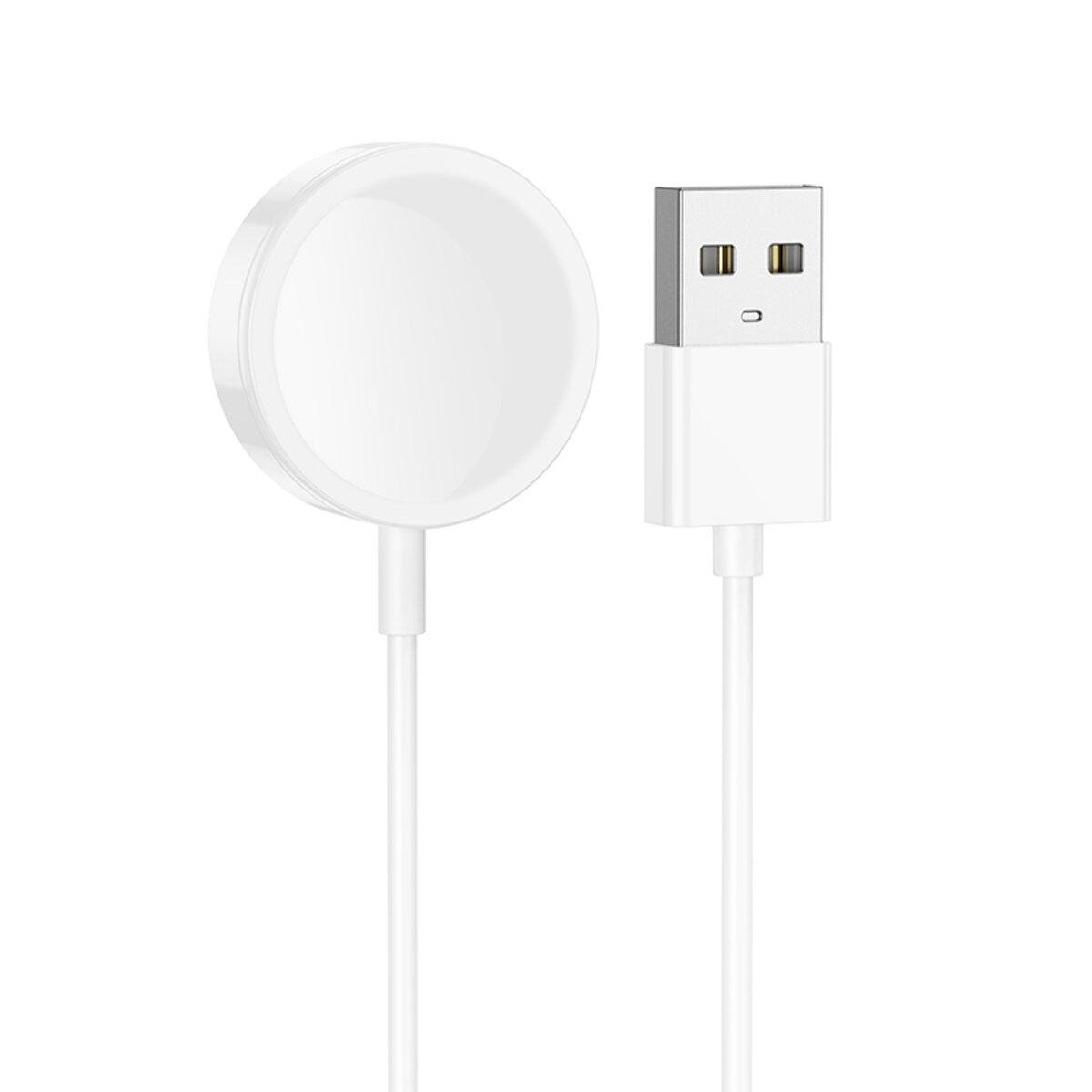 Кабель для заряджання смарт-годин HOCO Y9 Smart sports watch charging cable White (602531) - фото 1