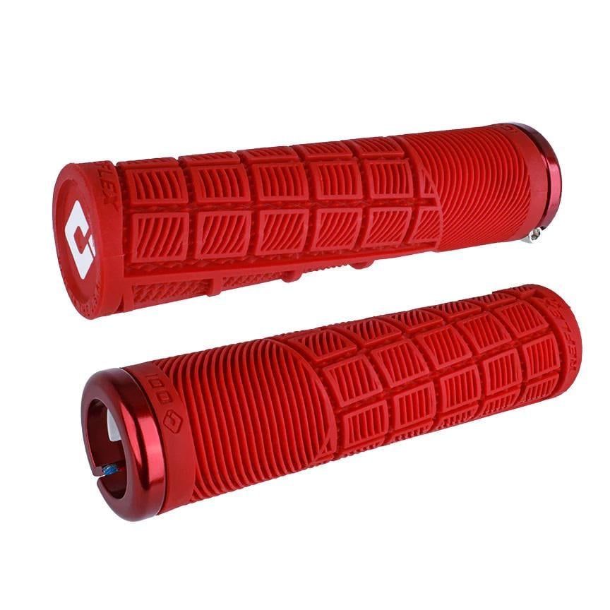 Грипсы ODI Reflex XL v2.1 Lock-On MTB Closed End 135 мм Red (D33RXLR-R)
