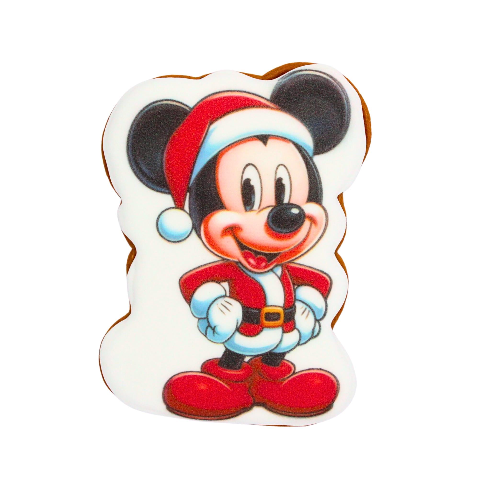 Пряник с принтом Крафт Печенье Новый год Мики Маус новогодний 45 г (nw045118)