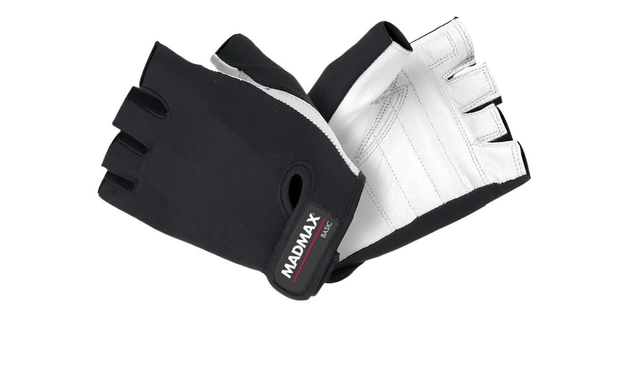 Рукавички для фітнесу MadMax MFG-250 Basic XL Whihe (3019802432)