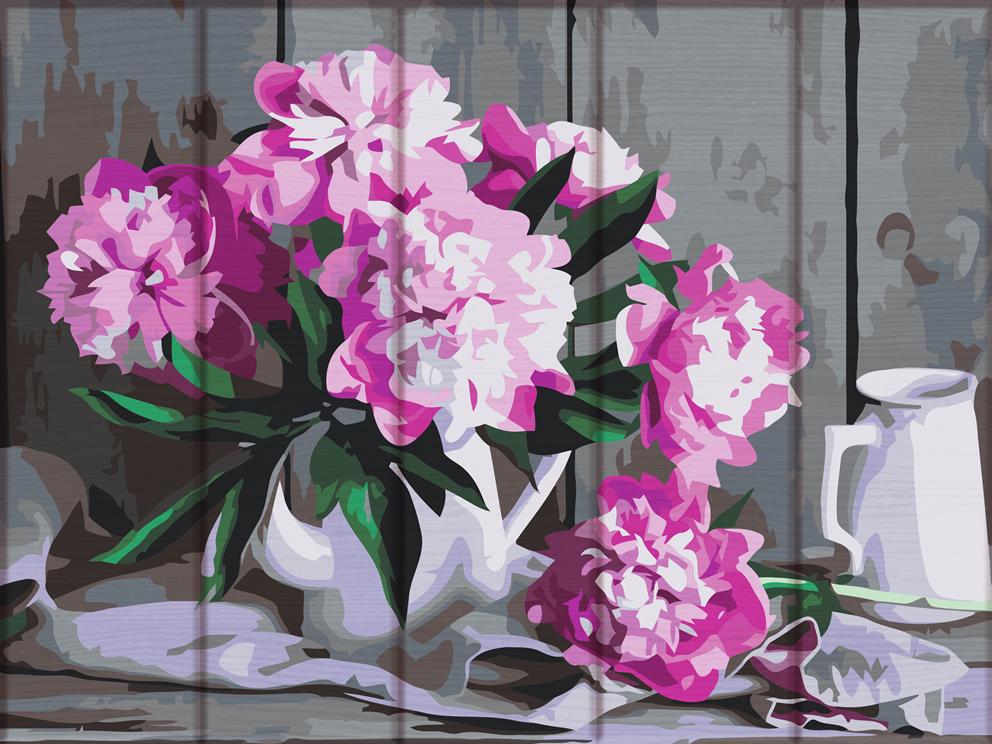 Картина по номерам ArtStory Торжественные пионы 30x40 см (ASW131)