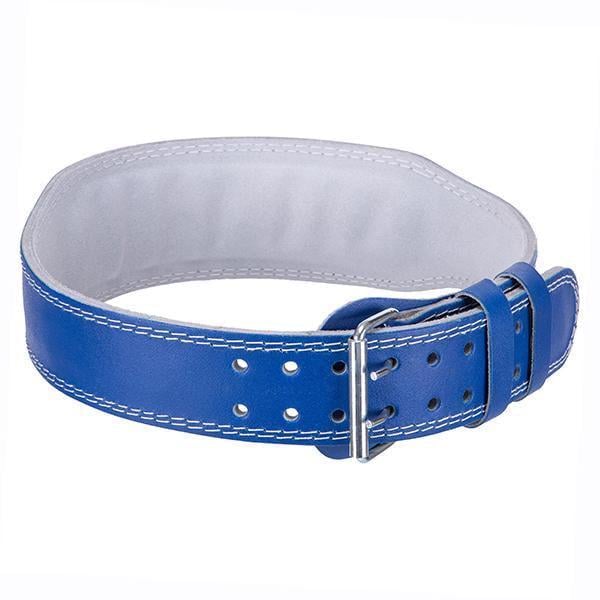 Пояс атлетичний SB-165080 шкіряний L Синій (34363012)