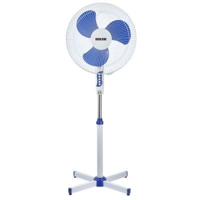 Вентилятор напольный Edler EDFN-6025 130 см White/Blue