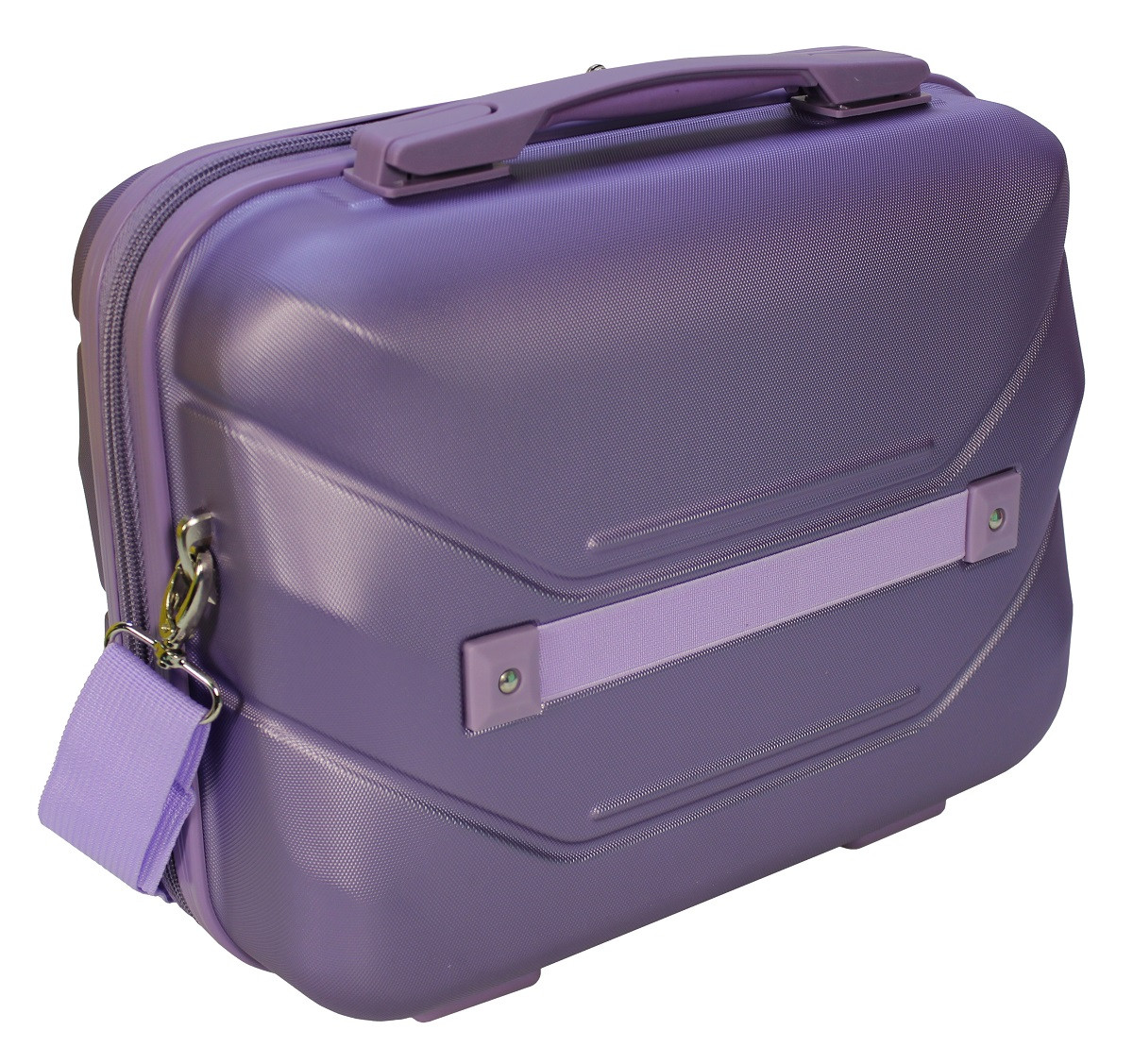 Кейс-пілот ручна поклажа Fly К147 30х37х18 см Срібно-фіолетовий - фото 4 Кейс-пілот ручна поклажа Fly К147 30х37х18 см Срібно-фіолетовий - фото 4