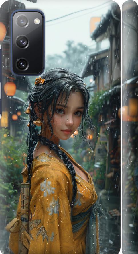 Чехол на Samsung Galaxy S20 FE G780F Anime-girl (6133m-2075-42517)