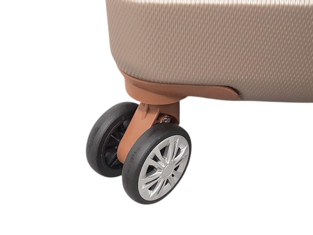 Валіза маленька Madisson Snowball 33803 полікарбонат/ABS S Шампань - фото 2 Валіза маленька Madisson Snowball 33803 полікарбонат/ABS S Шампань - фото 2