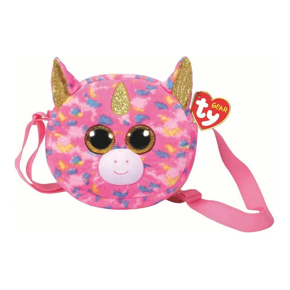 М'яка іграшка сумочка TY Gear Єдиноріг Fantasia 18 см (95101)