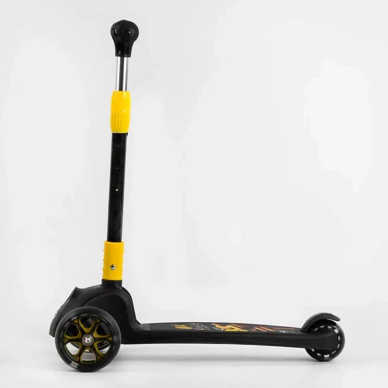 Самокат триколісний складаний Best Scooter 15172 з підсвічуванням коліс (1817715553) - фото 3