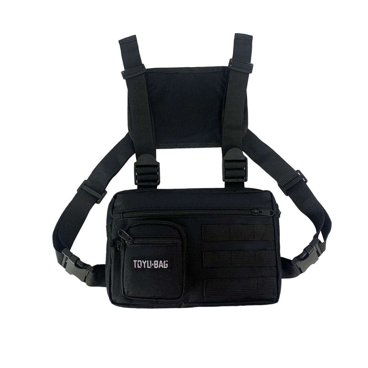 Нагрудная сумка Toyu Bag 6065 Черный (11253390)
