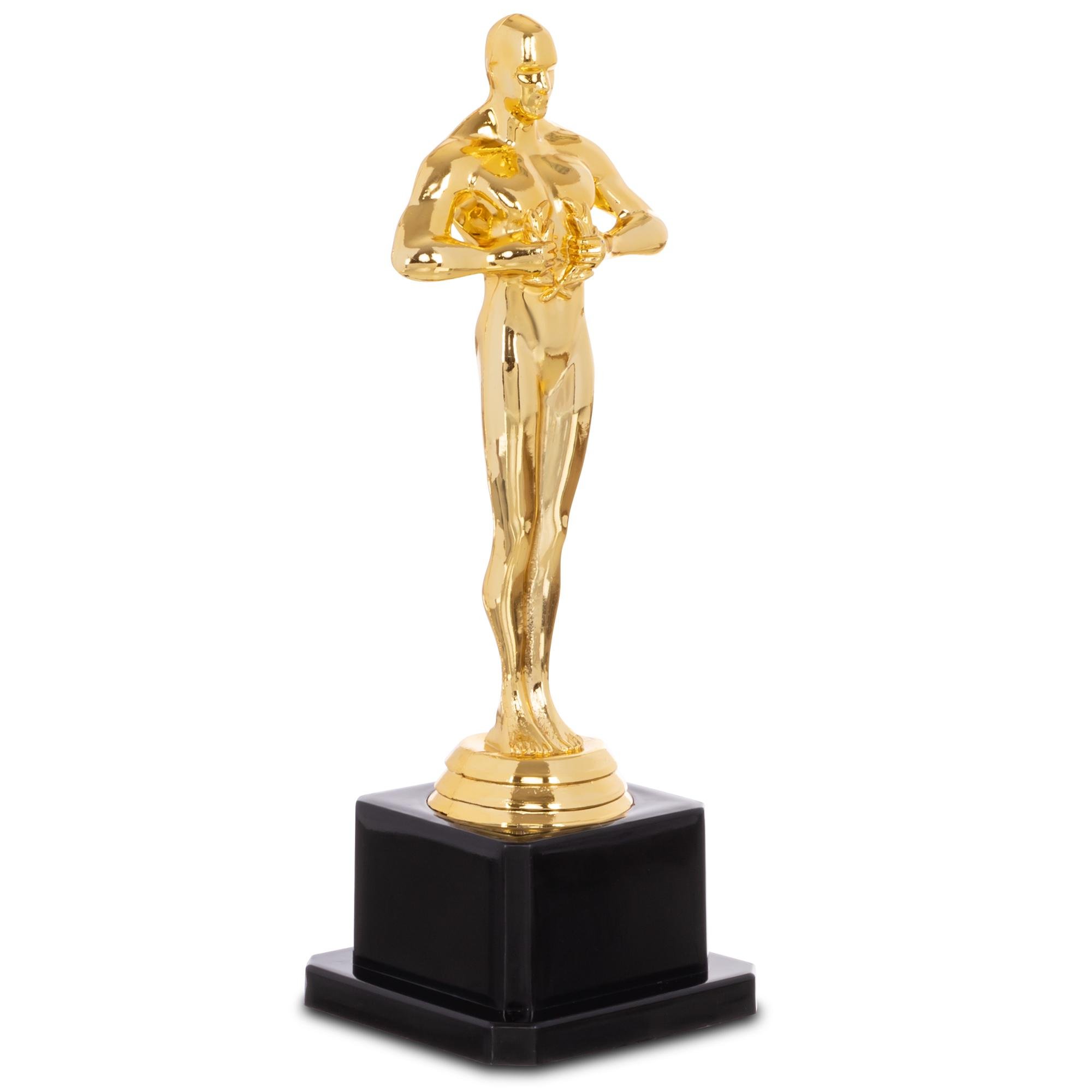 Награда спортивная SP-Sport ОСКАР C-6888 пластик 18х7 см Золотой (C-6888)