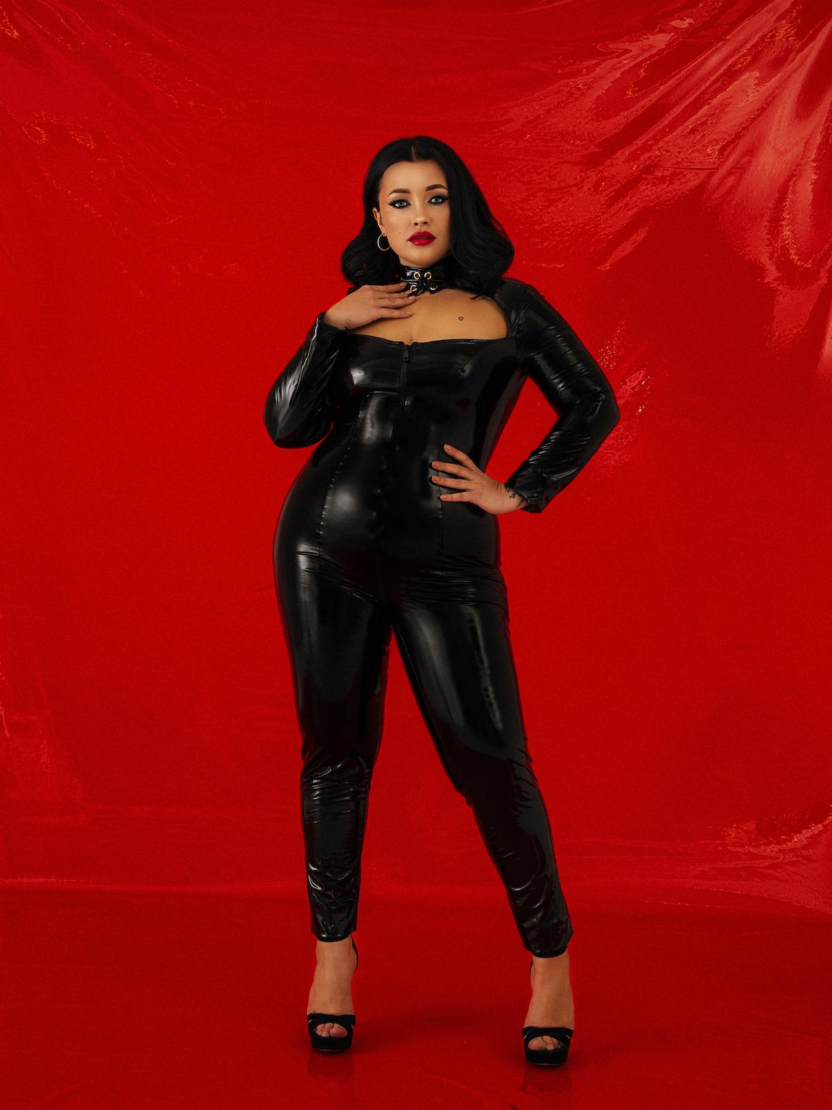 Комбинезон D&A виниловый L Черный (53ea7ceb) - фото 6