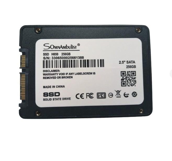 ᐉ Жесткий диск твердотельный SSD Somnambulist 256 Гб Sata III 2,5 ...
