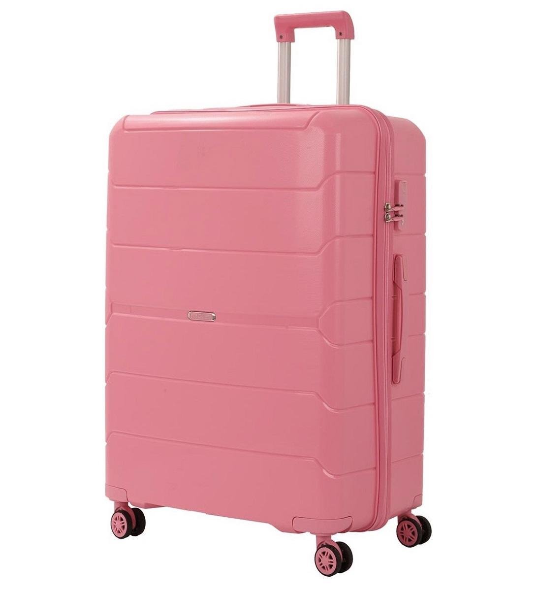 Чемодан пластиковый MCS V366 большой Светло-розовый (Mp00129)