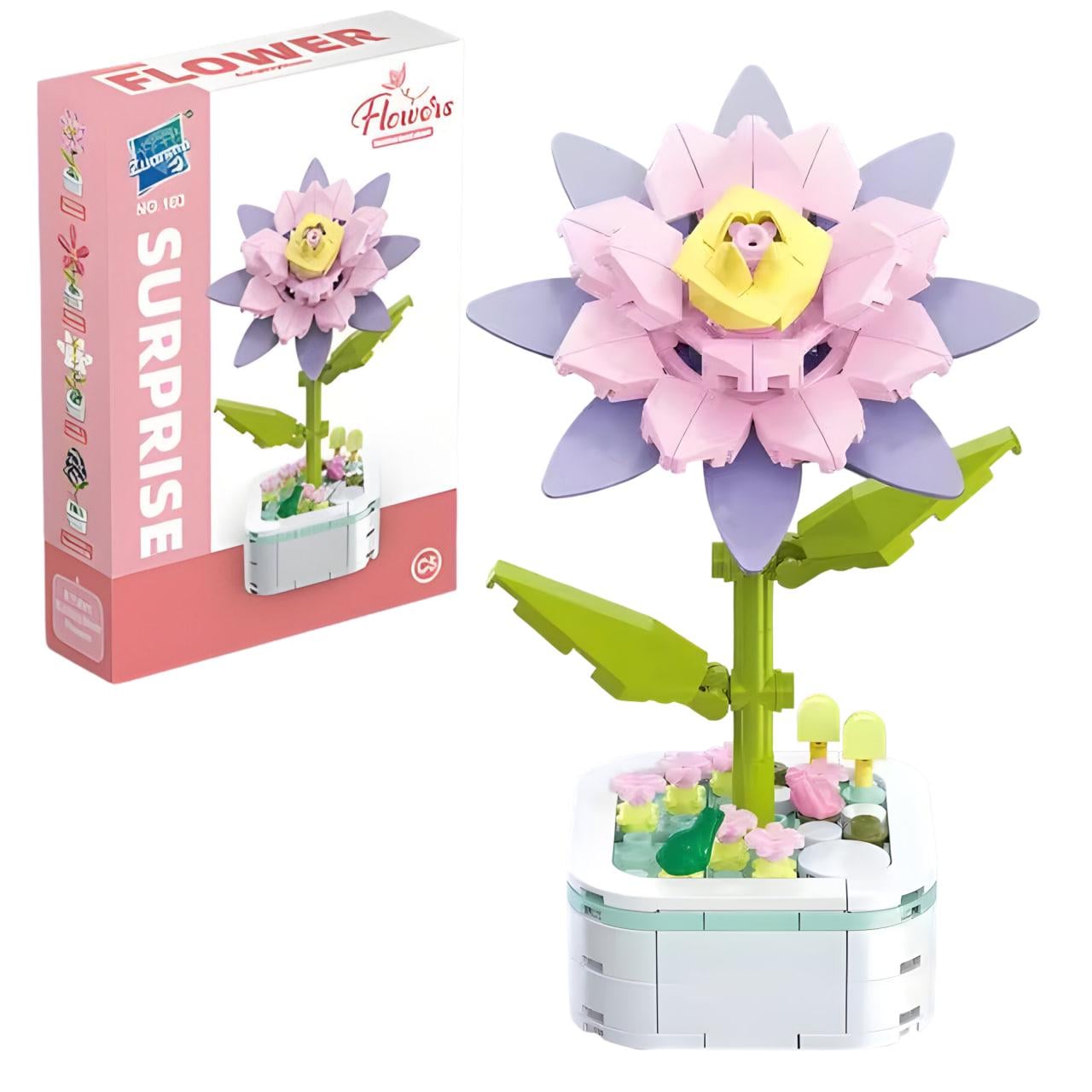 Конструктор 3D Flowers Эпифиллюм 161 дет. (25-114)