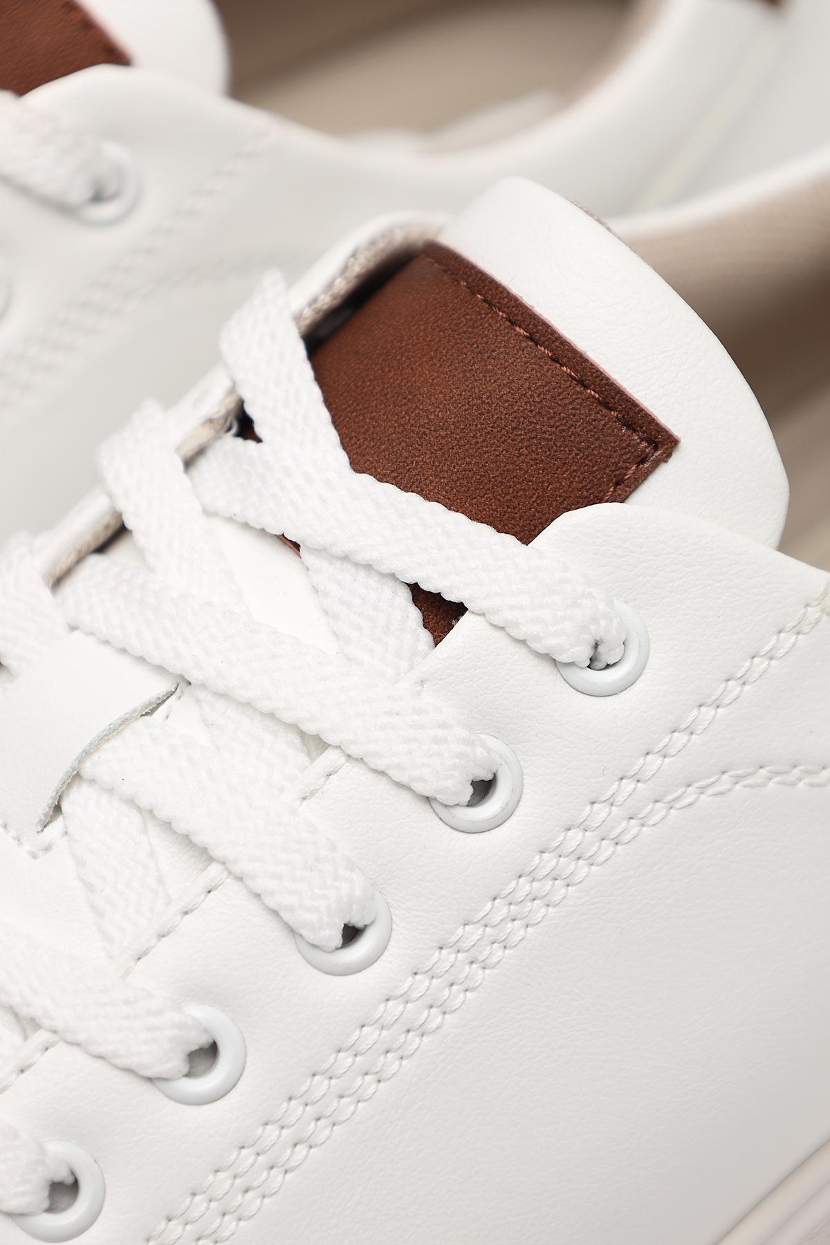 Кеди чоловічі ЦБ-00264064 р. 43 Білий (SKT001030233) - фото 4 Кеди чоловічі ЦБ-00264064 р. 43 Білий (SKT001030233) - фото 4