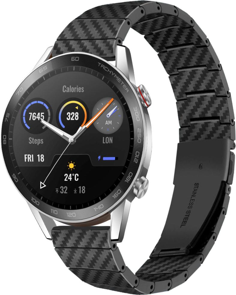 Ремешок Armrok для Honor Magic Watch 2 46 мм Black (31676-2B)