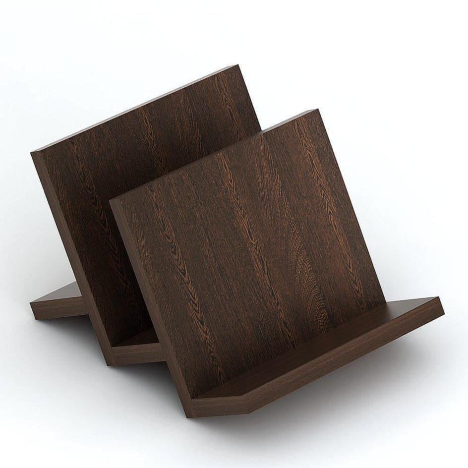 Полка книжная настольная из дерева Ромул Капучино (КПА-000509)