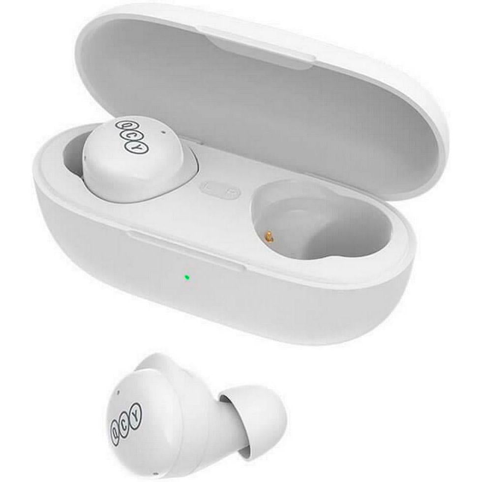 Навушники Xiaomi QCY T17 Low Latency Wireless Earbuds White - фото 2