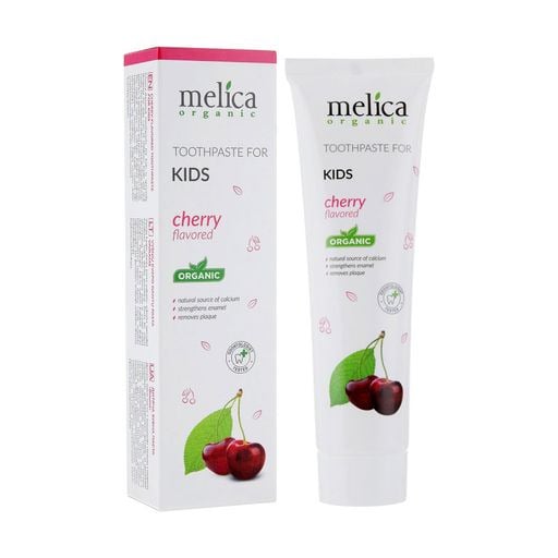 Зубна паста дитяча Melica Organic Вишня 100 мл (4770416002269)