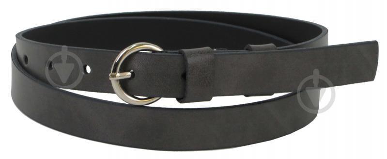 Ремень женский из кожи ширина 1.8 см Cavaldi Серый (Pd25 grey)
