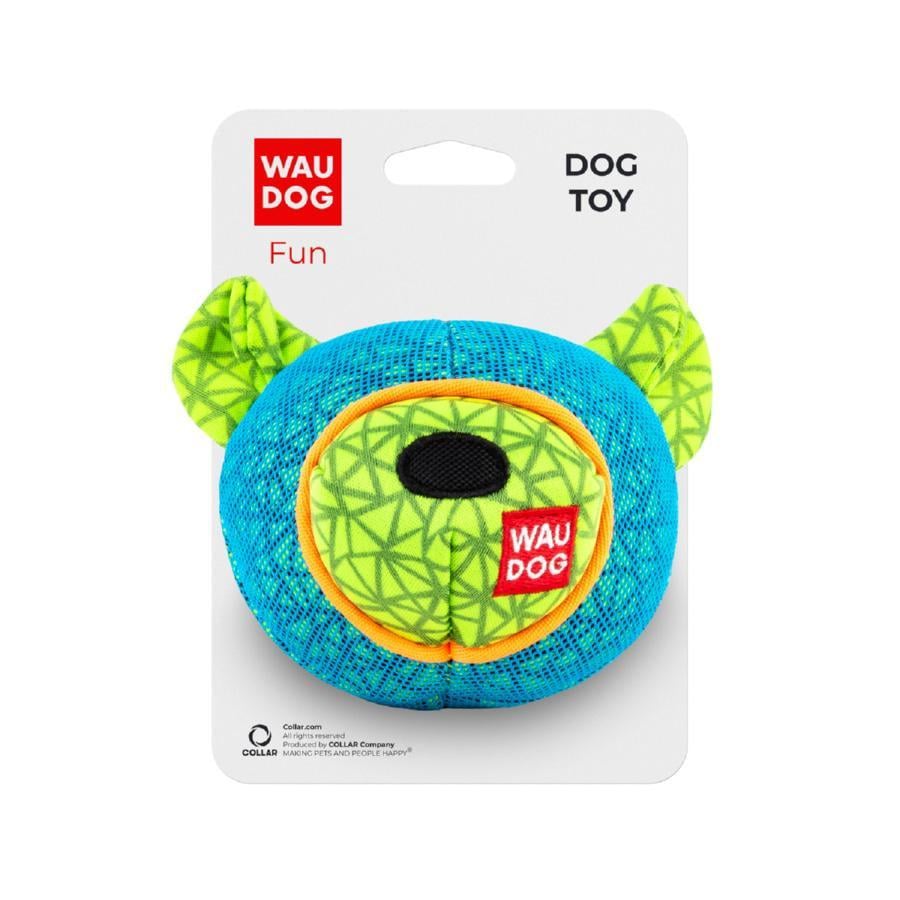 Игрушка для собак Waudog Fun Медведь 12х11 см Голубой