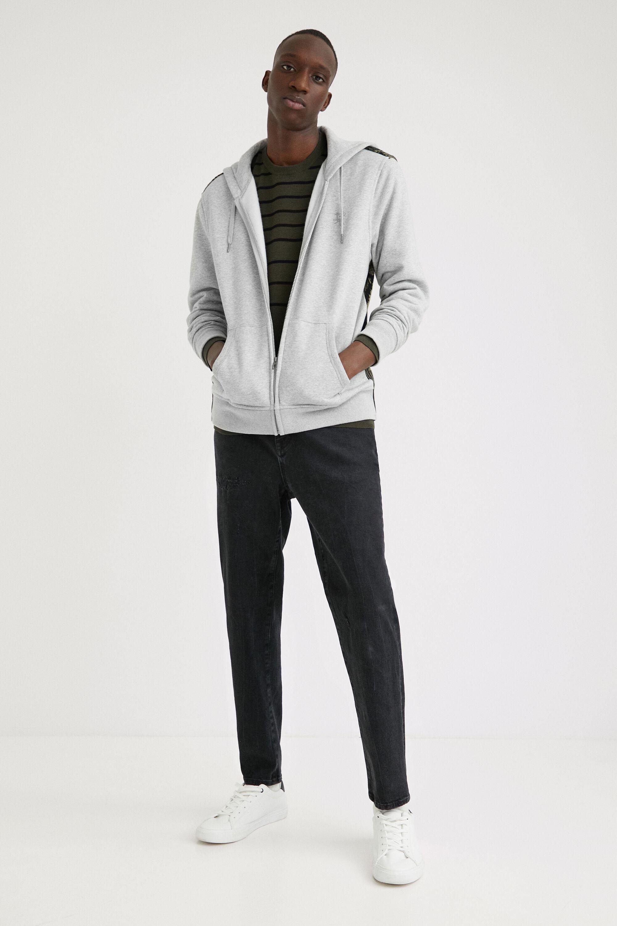 Свитшот мужской Desigual 22smsk03 XL Серый - фото 3