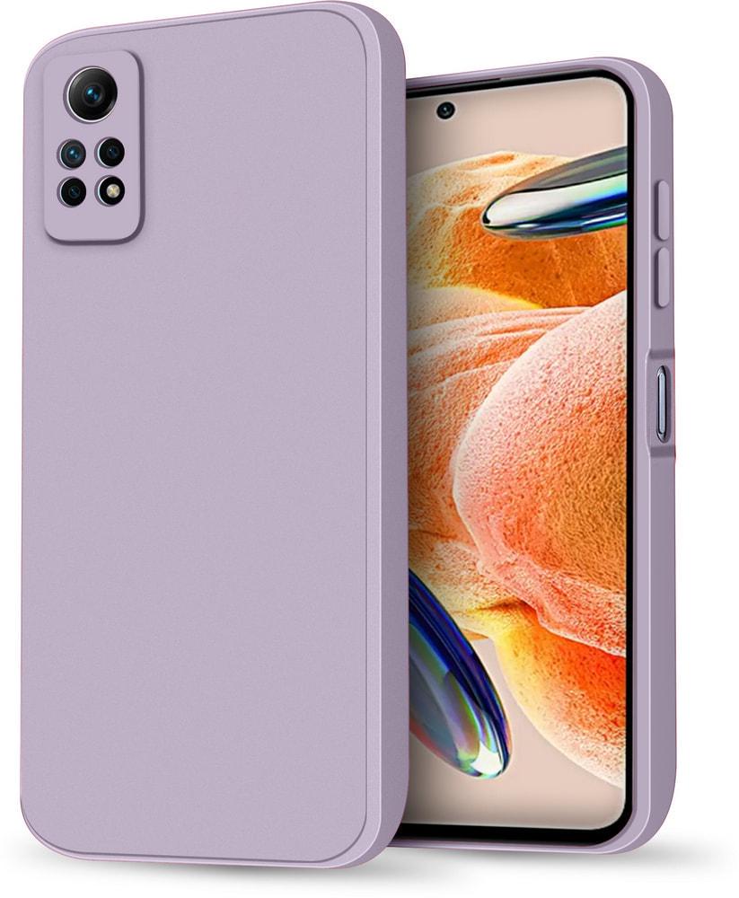 Силиконовый чехол HardCorner Xiaomi Redmi Note 12 Pro 4G (с микрофиброй) Lilac (34861-3B)