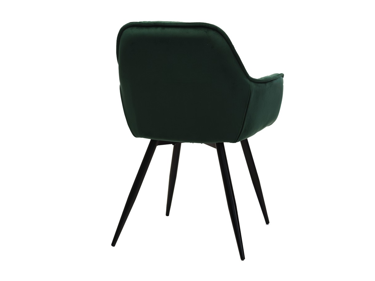 Стул обеденный Vetro Изумруд велюр/Черный (M-65) - фото 3