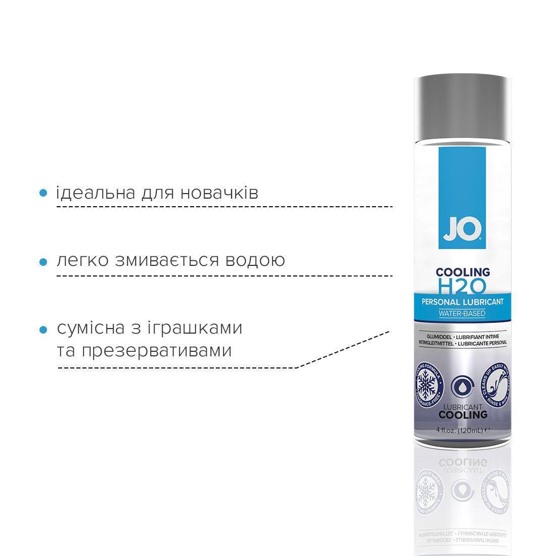 Лубрикант на водной основе System JO H2O COOLING 120 мл (SO1693) - фото 3