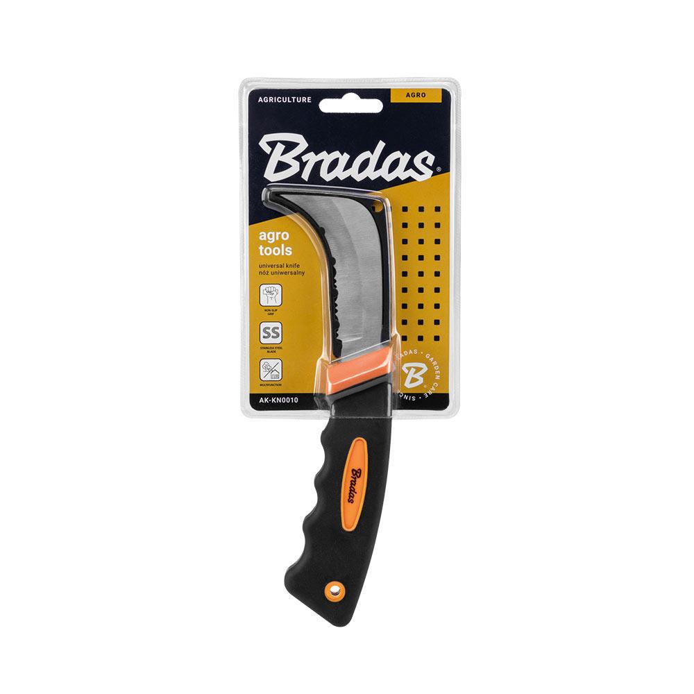 Ніж універсальний серповидний 22 см TPR (AK-KN0010) - фото 3 Ніж універсальний серповидний 22 см TPR (AK-KN0010) - фото 3