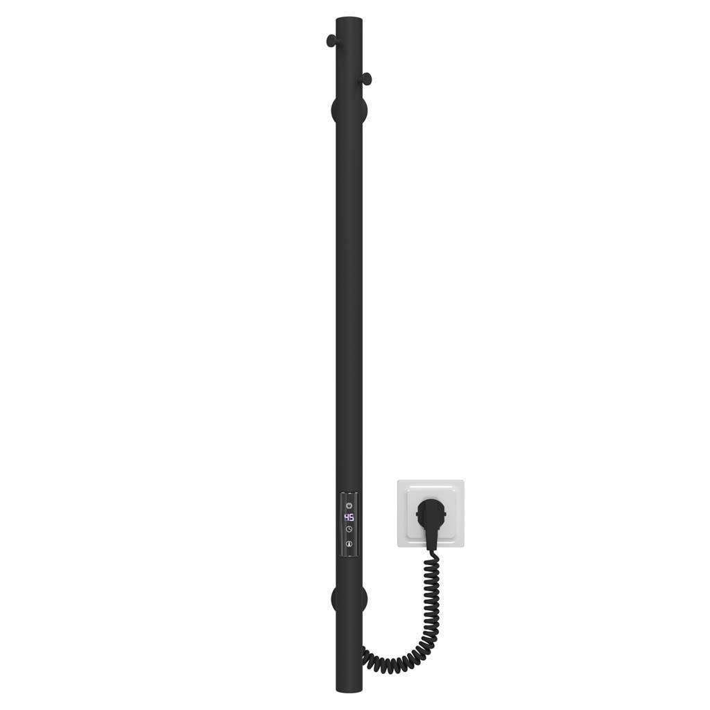 Полотенцесушитель электрический Deffi Chloe JD03 нержавеющая сталь 30x800 мм (C.MK.80.30.E.B.U.1)