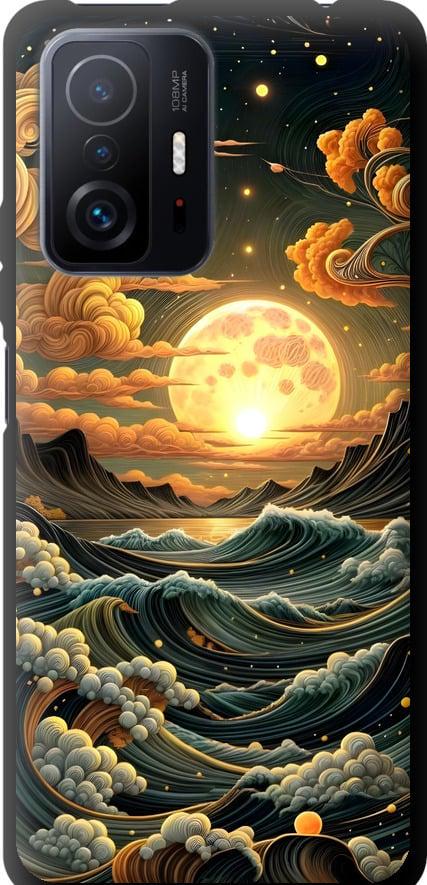 Чохол на Xiaomi 11T Pro Арт хвилі (6332b-2552-42517)