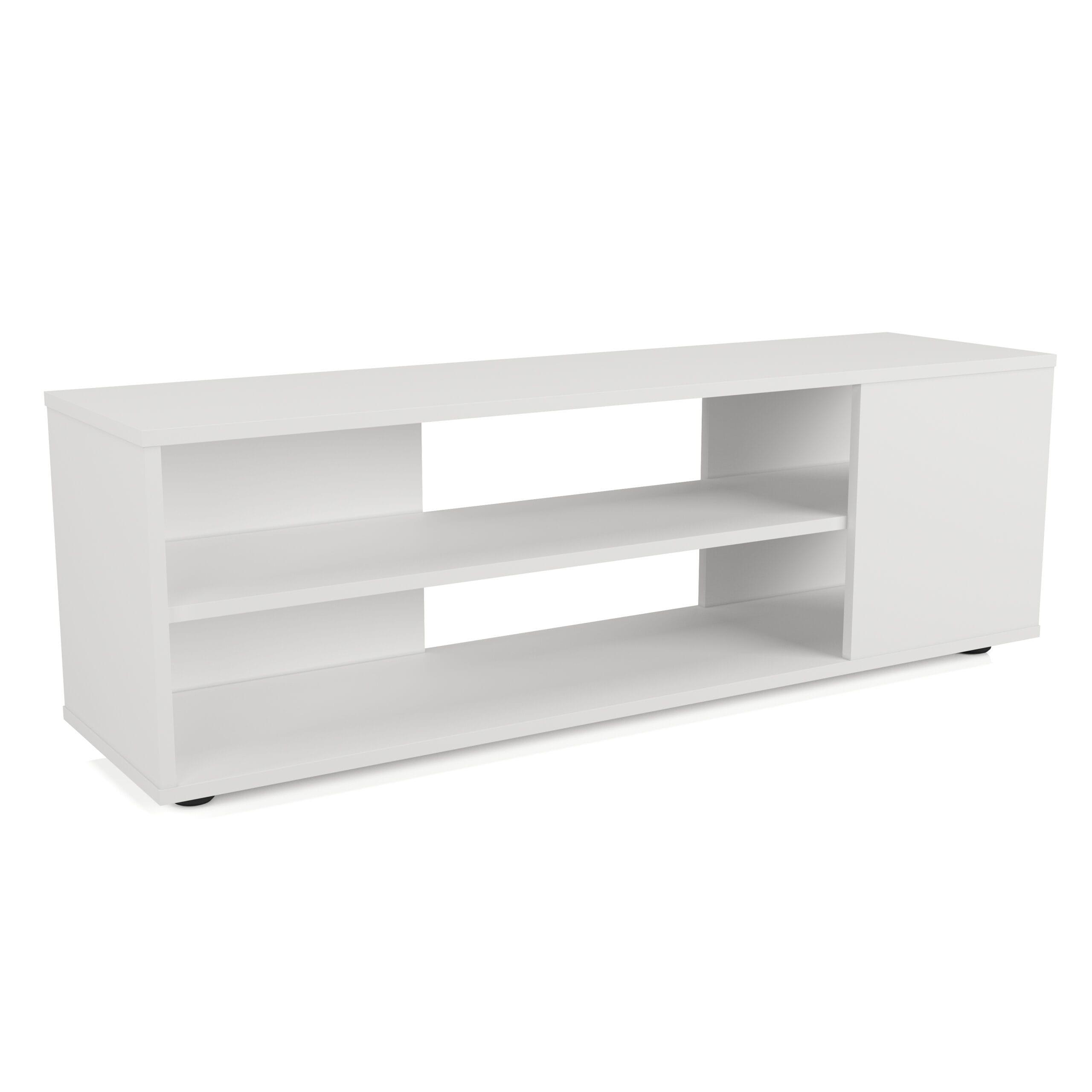 Тумба для ТВ Nikoshop L-3 1200х320х400 мм Белый