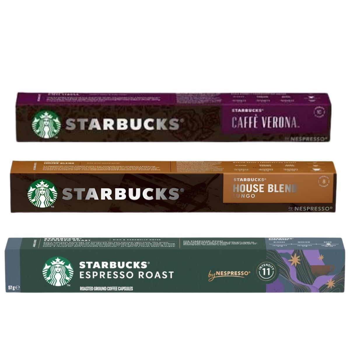 Набір кави в капсулах 3 види Starbucks Nespresso Інтенсивна класика 30 шт. (setsb0002) Набір кави в капсулах 3 види Starbucks Nespresso Інтенсивна класика 30 шт. (setsb0002)