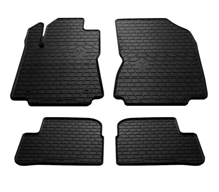 Коврики резиновые Stingray для Citroen C1 II 14/Peugeot 108 14/Toyota Aygo 14 design 2016 4 шт. (1003094)