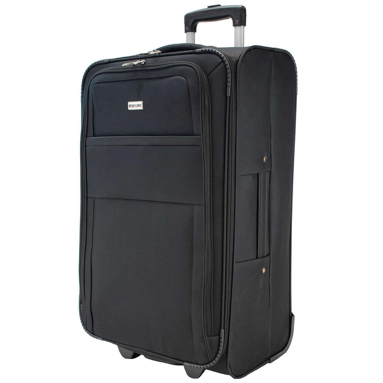 Чемодан SEMI LINE 25" M Black (T5601-3)