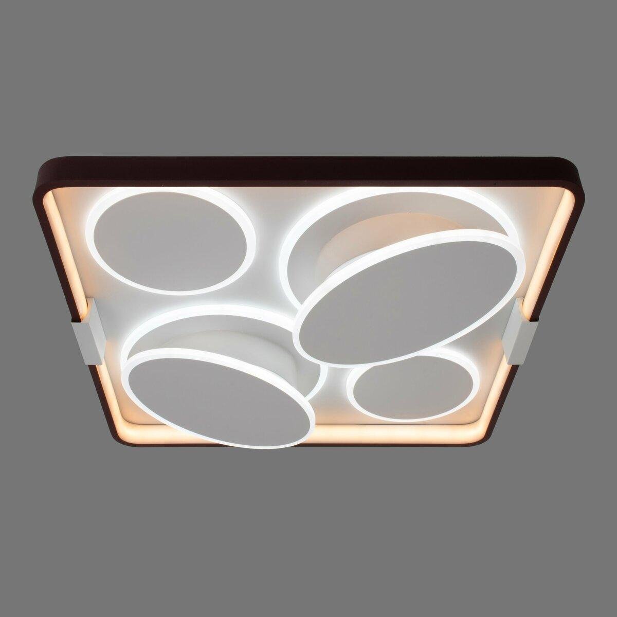 Люстра светодиодная Sirius 211W 3000-6500К Бело-коричневый (1967)