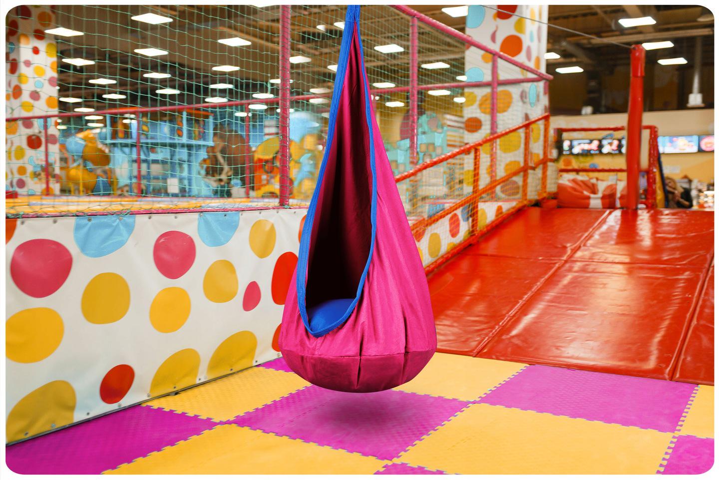 Кресло-качели подвесные NEO-SPORT кокон и подушка Розовый (110003) - фото 7