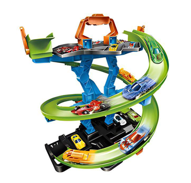 Іграшковий трек 011-97 з 8 металопластиковими машинками (22613904)